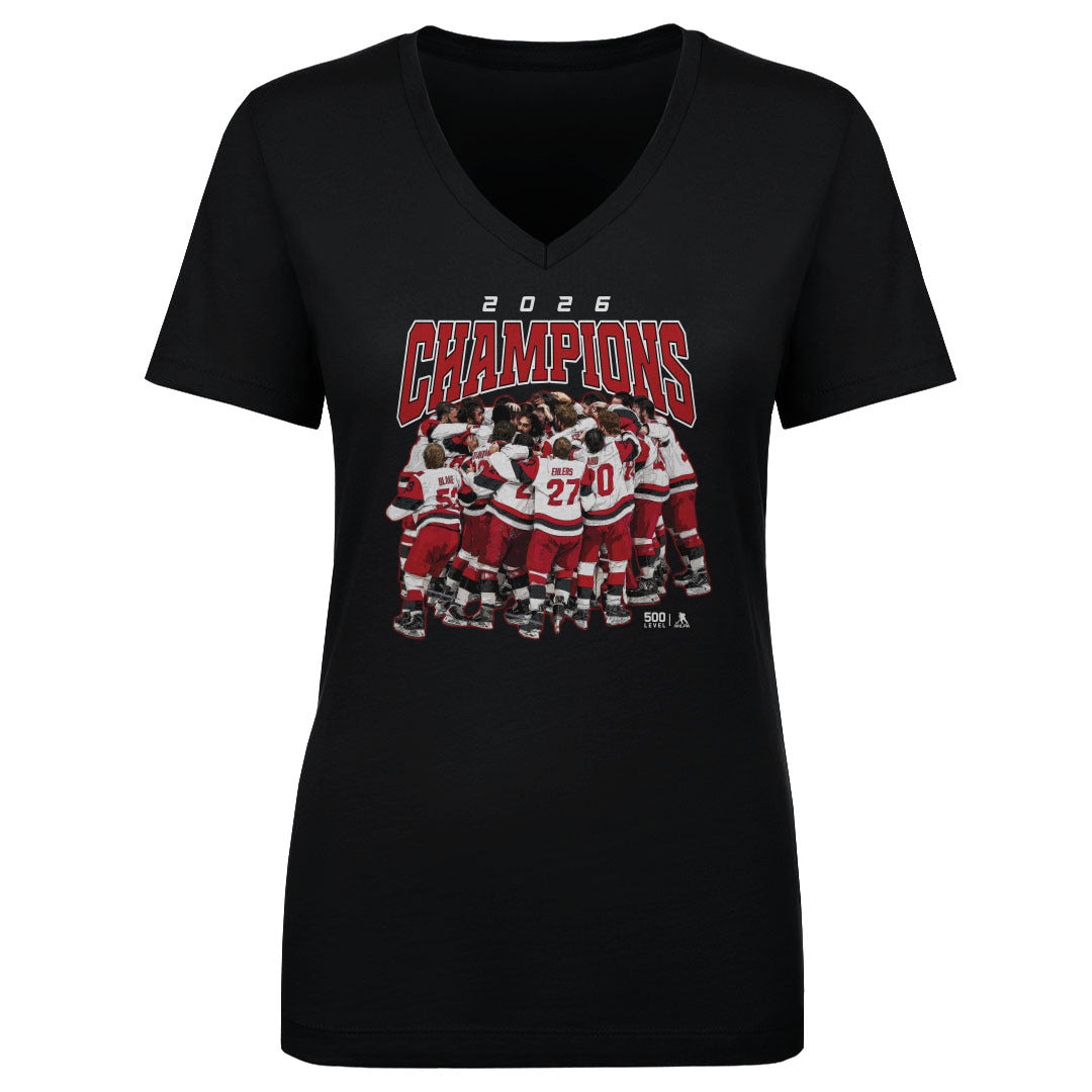 Carolina Hockey Women's V-Neck T-Shirt | 500 LEVEL