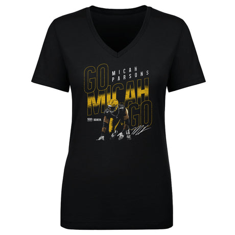 MIcah Parsons Women's V-Neck T-Shirt | 500 LEVEL