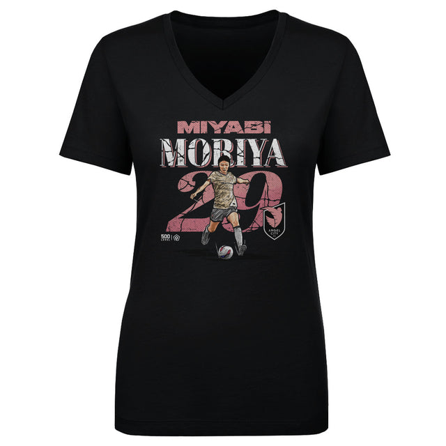 Miyabi Moriya Women's V-Neck T-Shirt | 500 LEVEL