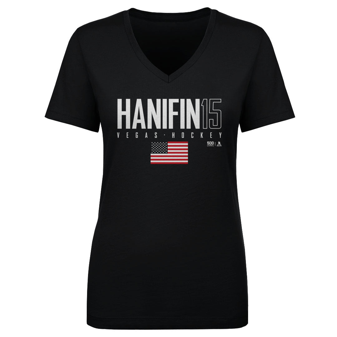 Noah Hanifin Women's V-Neck T-Shirt | 500 LEVEL