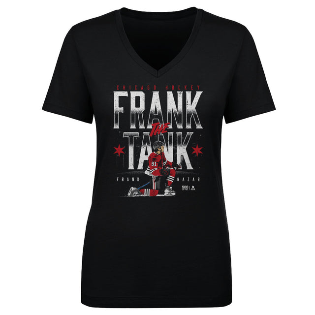 Frank Nazar Women's V-Neck T-Shirt | 500 LEVEL