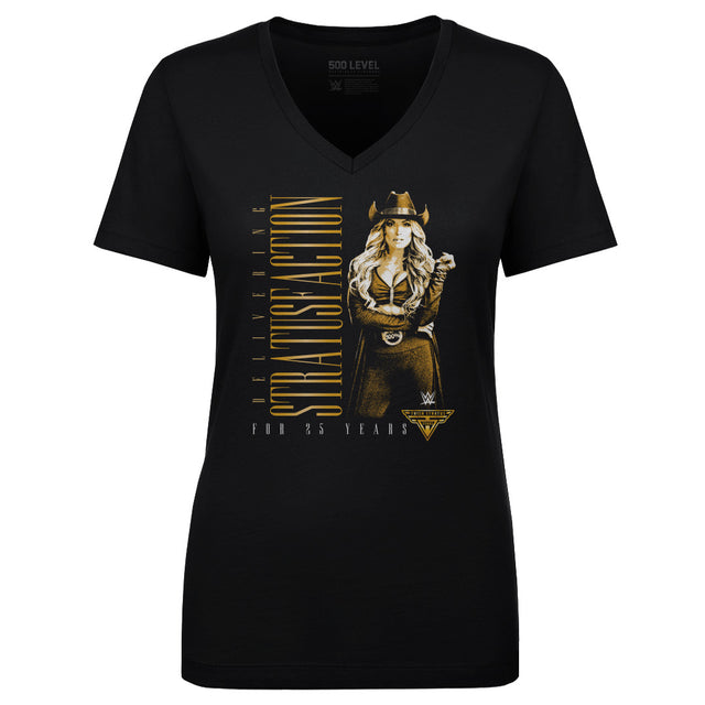 Trish Stratus Women's V-Neck T-Shirt | 500 LEVEL