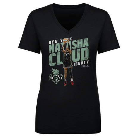 Natasha Cloud Women's V-Neck T-Shirt | 500 LEVEL