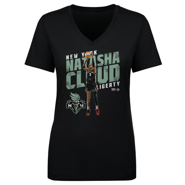Natasha Cloud Women's V-Neck T-Shirt | 500 LEVEL