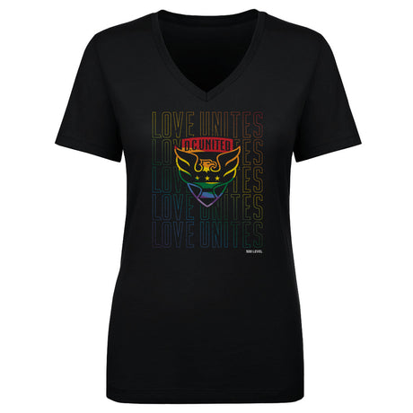 D.C. United Women's V-Neck T-Shirt | 500 LEVEL