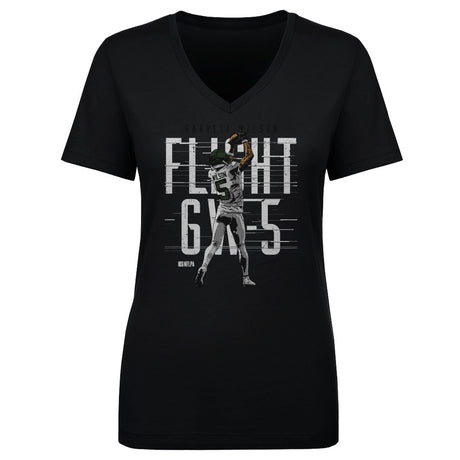 Garrett Wilson Women's V-Neck T-Shirt | 500 LEVEL