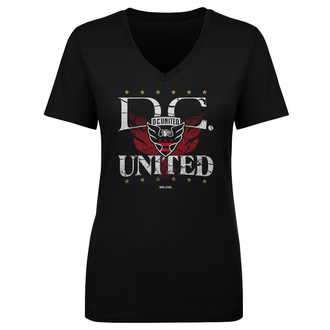 D.C. United Women's V-Neck T-Shirt | 500 LEVEL