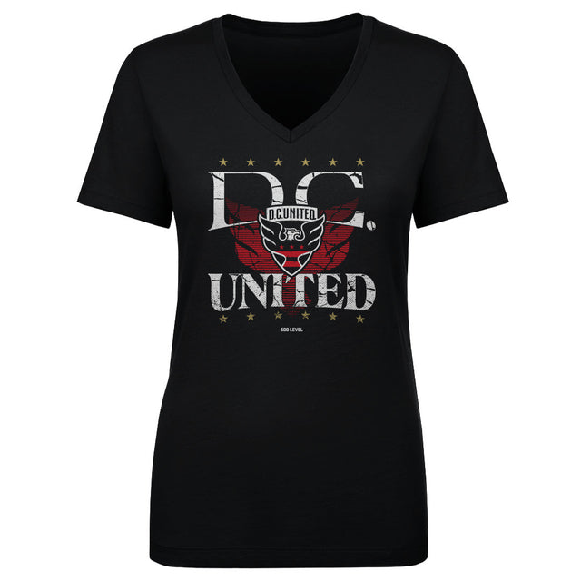 D.C. United Women's V-Neck T-Shirt | 500 LEVEL