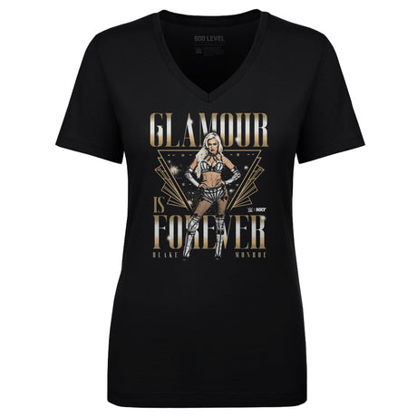 Blake Monroe Women's V-Neck T-Shirt | 500 LEVEL