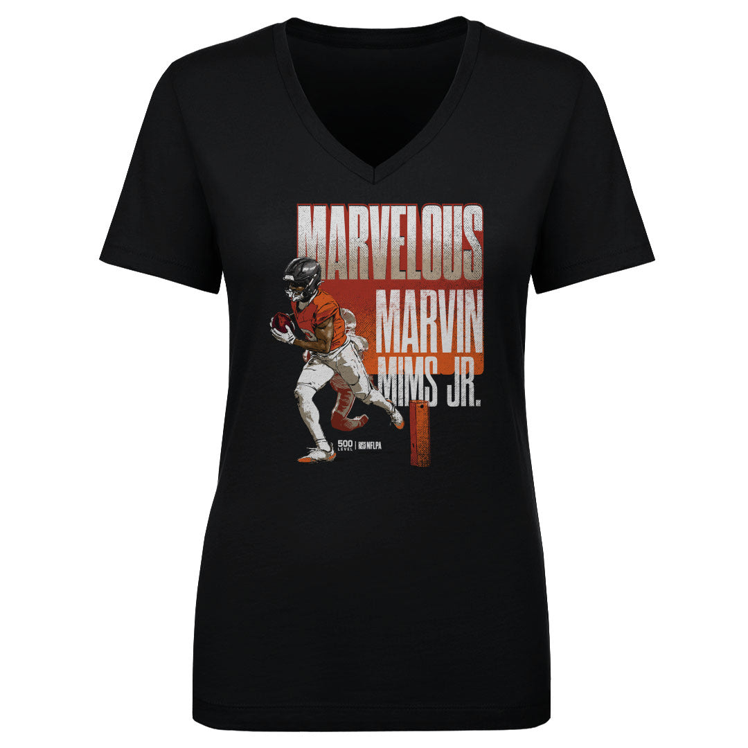 Marvin Mims Women's V-Neck T-Shirt | 500 LEVEL