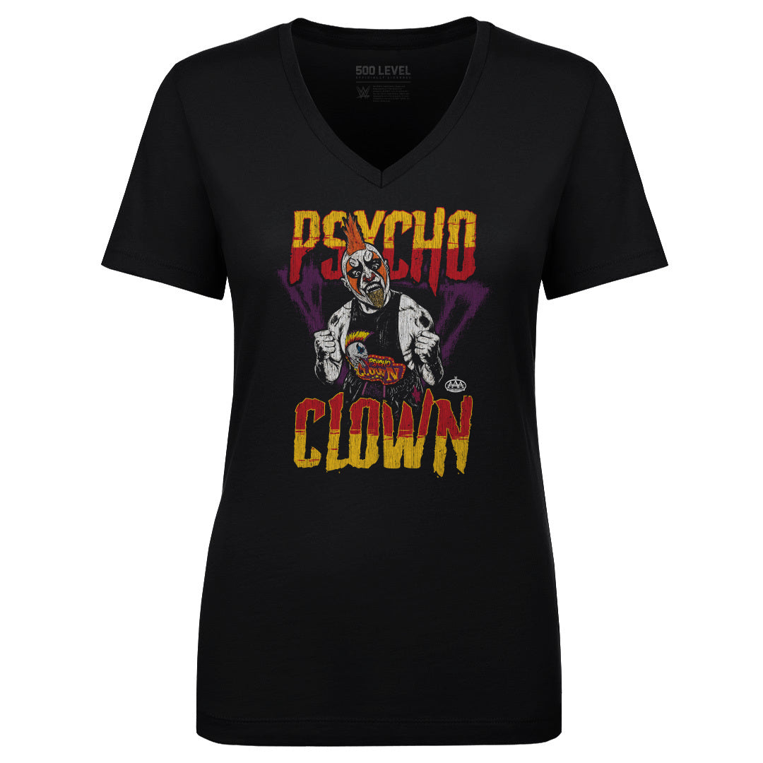 Psycho Clown Women's V-Neck T-Shirt | 500 LEVEL