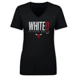 Coby White Women's V-Neck T-Shirt | 500 LEVEL