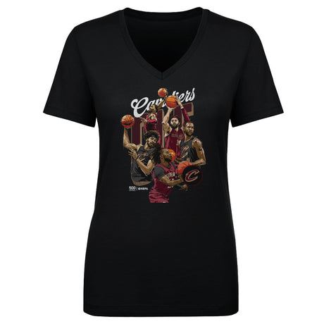 Cleveland Cavaliers Women's V-Neck T-Shirt | 500 LEVEL