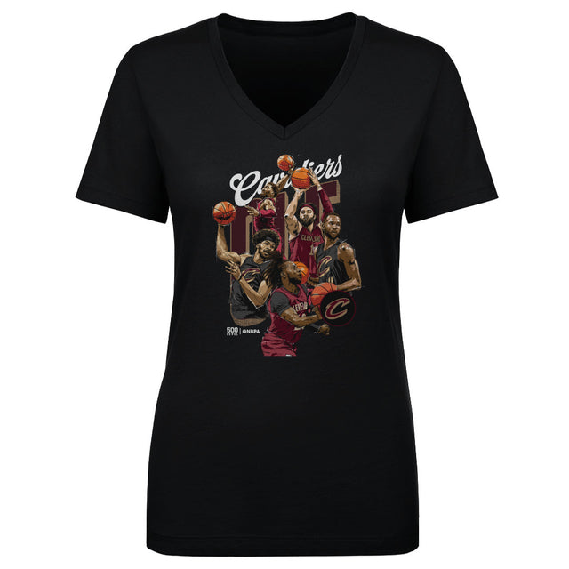 Cleveland Cavaliers Women's V-Neck T-Shirt | 500 LEVEL