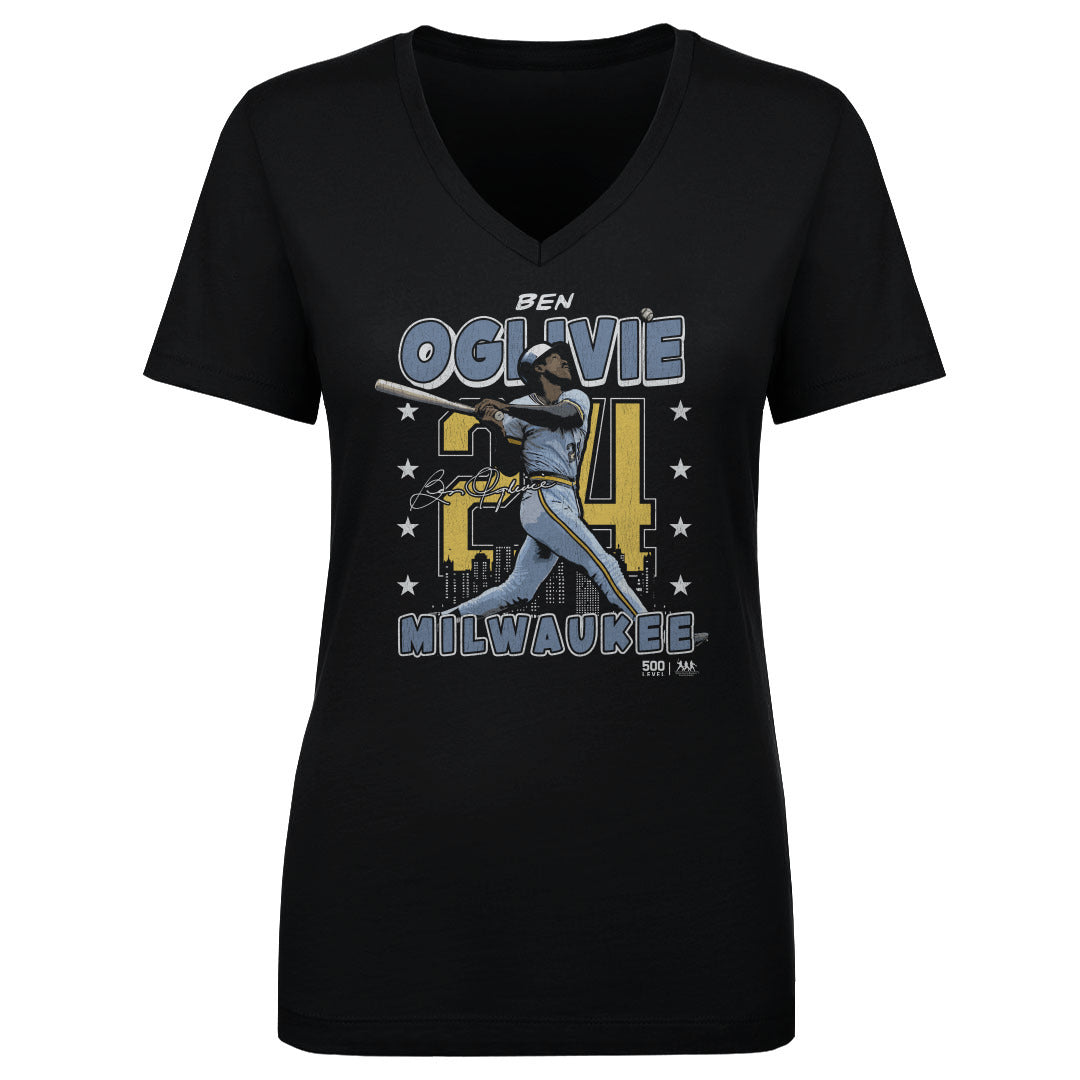 Ben Oglivie Women's V-Neck T-Shirt | 500 LEVEL