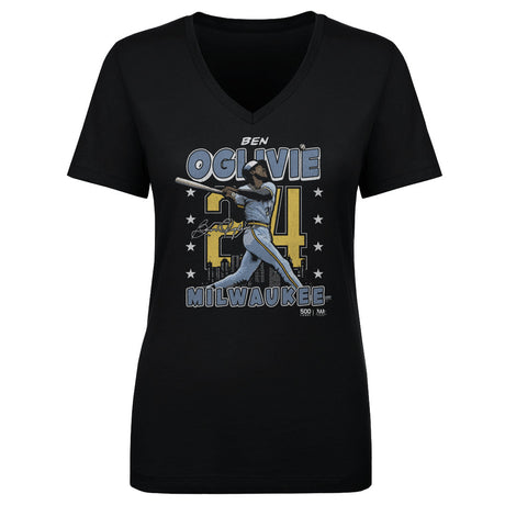 Ben Oglivie Women's V-Neck T-Shirt | 500 LEVEL