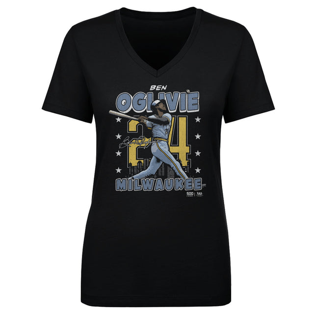 Ben Oglivie Women's V-Neck T-Shirt | 500 LEVEL