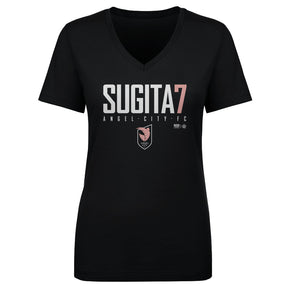 Hina Sugita Women's V-Neck T-Shirt | 500 LEVEL