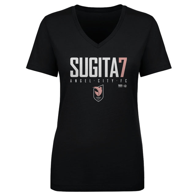 Hina Sugita Women's V-Neck T-Shirt | 500 LEVEL