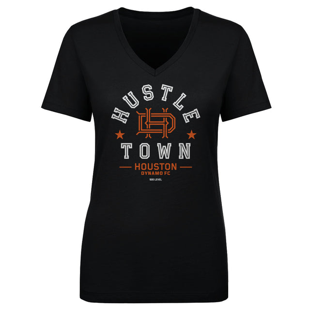 Houston Dynamo FC Women's V-Neck T-Shirt | 500 LEVEL
