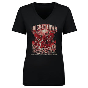 Detroit Hockey Women's V-Neck T-Shirt | 500 LEVEL