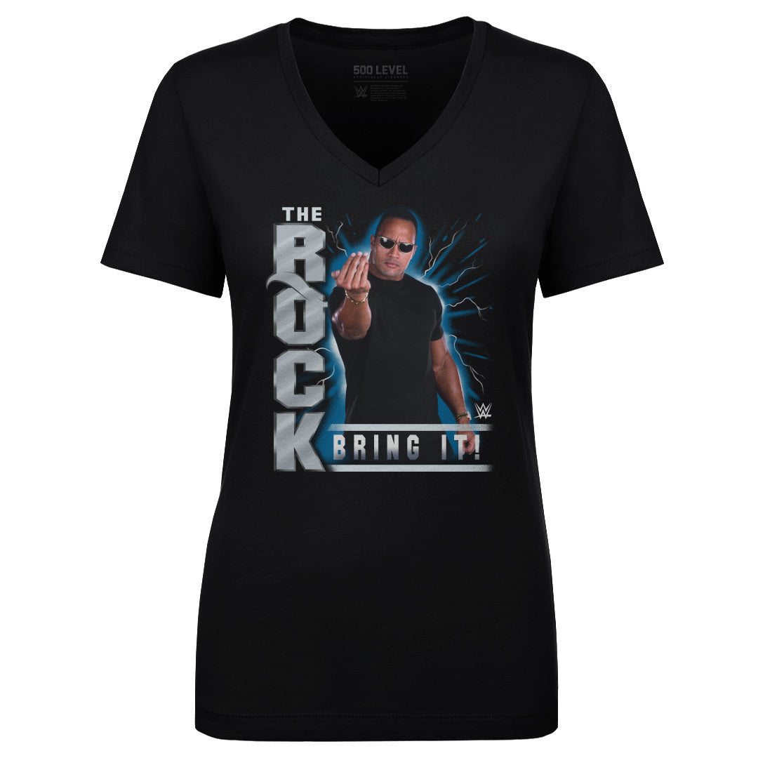 The Rock Women's V-Neck T-Shirt | 500 LEVEL