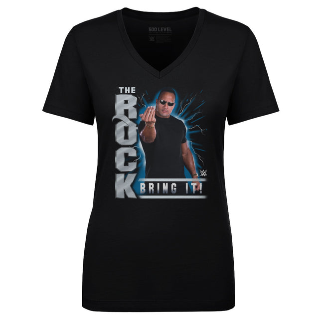 The Rock Women's V-Neck T-Shirt | 500 LEVEL