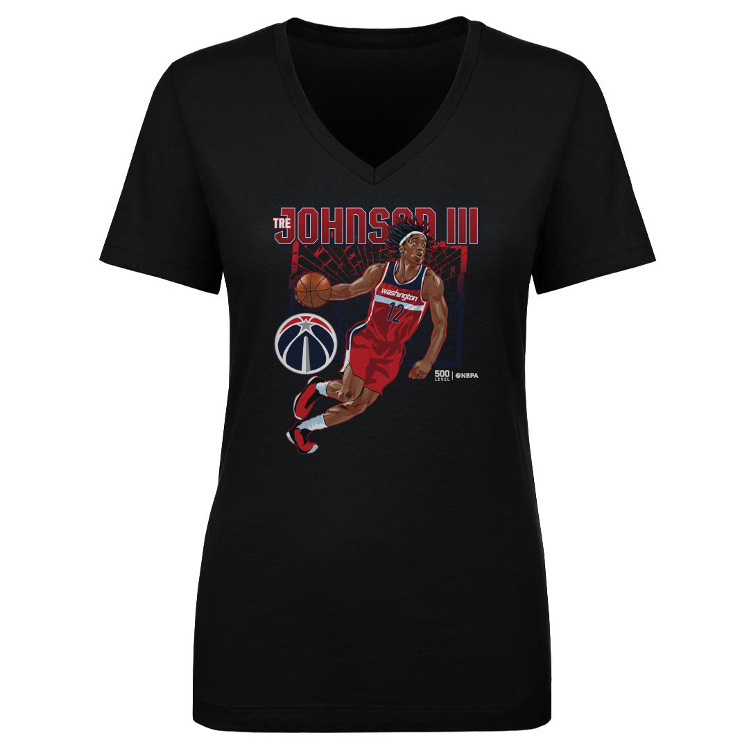 Tre Johnson III Women's V-Neck T-Shirt | 500 LEVEL