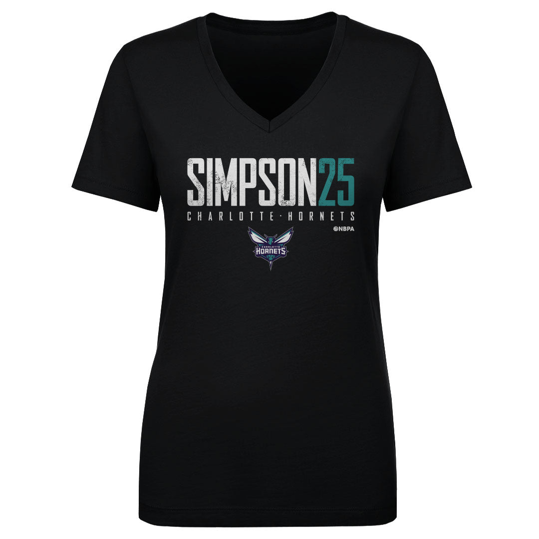 KJ Simpson Women's V-Neck T-Shirt | 500 LEVEL