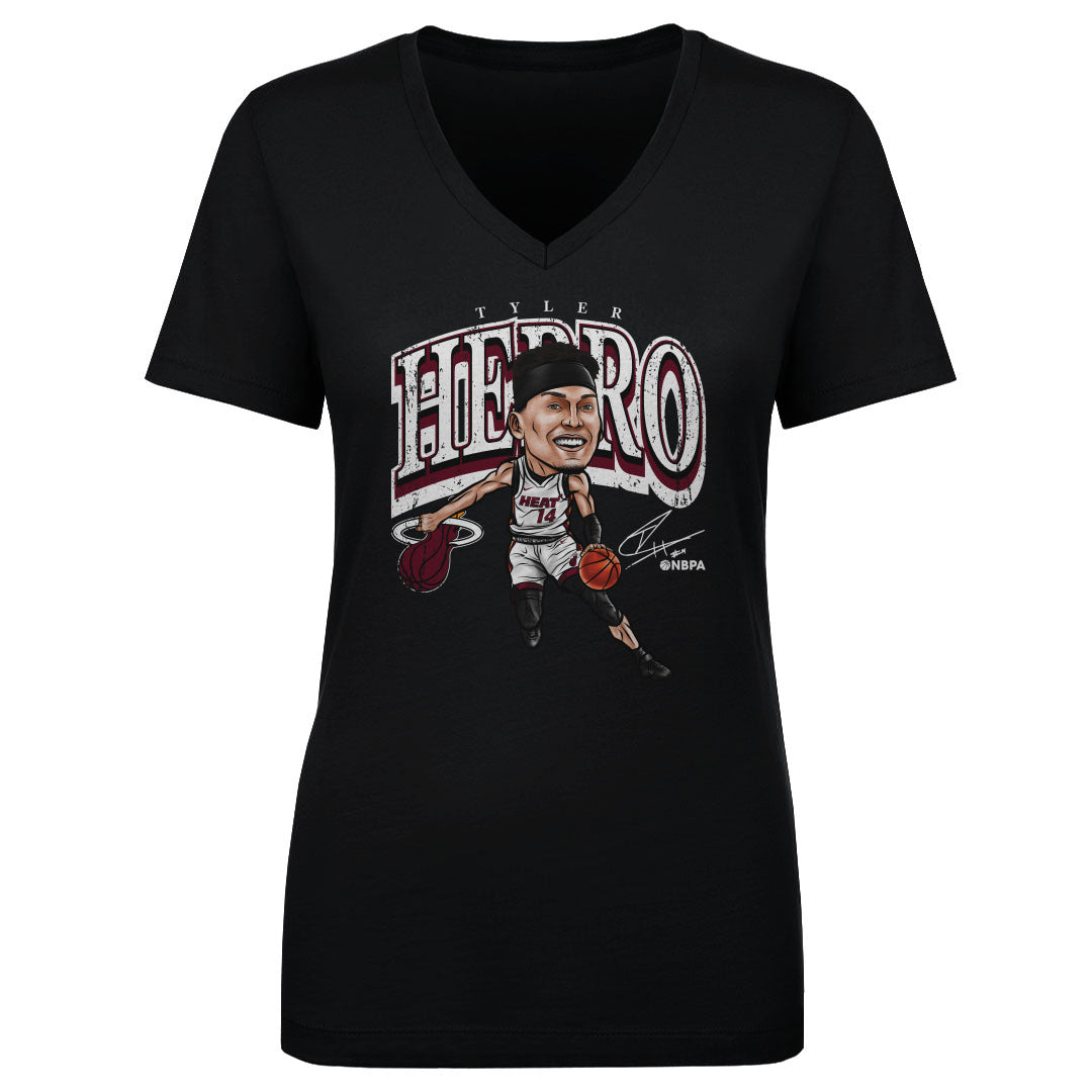 Tyler Herro Women's V-Neck T-Shirt | 500 LEVEL