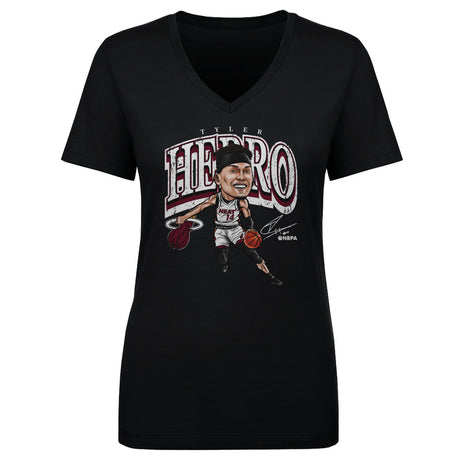 Tyler Herro Women's V-Neck T-Shirt | 500 LEVEL