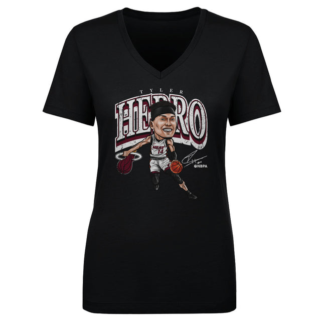 Tyler Herro Women's V-Neck T-Shirt | 500 LEVEL