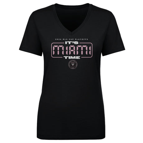 Inter Miami CF Women's V-Neck T-Shirt | 500 LEVEL