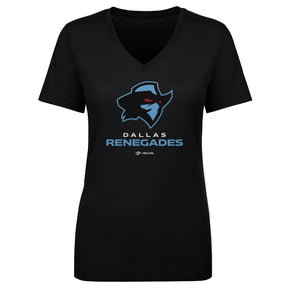 Dallas Renegades Women's V-Neck T-Shirt | 500 LEVEL