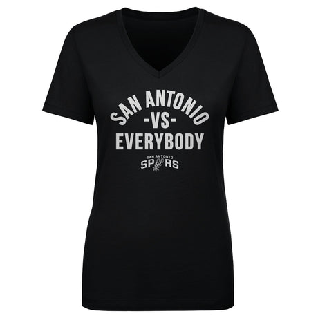 San Antonio Spurs Women's V-Neck T-Shirt | 500 LEVEL