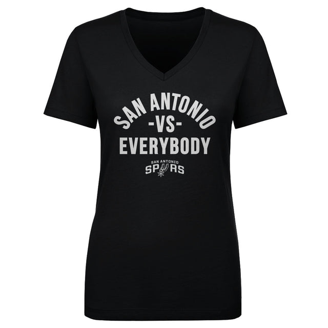 San Antonio Spurs Women's V-Neck T-Shirt | 500 LEVEL