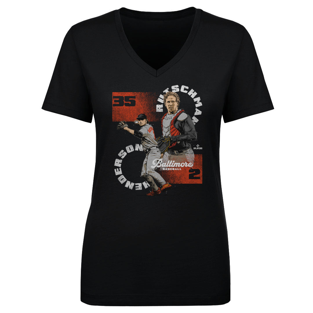 Adley Rutschman Women&#39;s V-Neck T-Shirt | 500 LEVEL