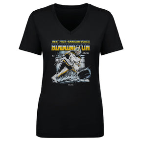 Jordan Binnington Women's V-Neck T-Shirt | 500 LEVEL
