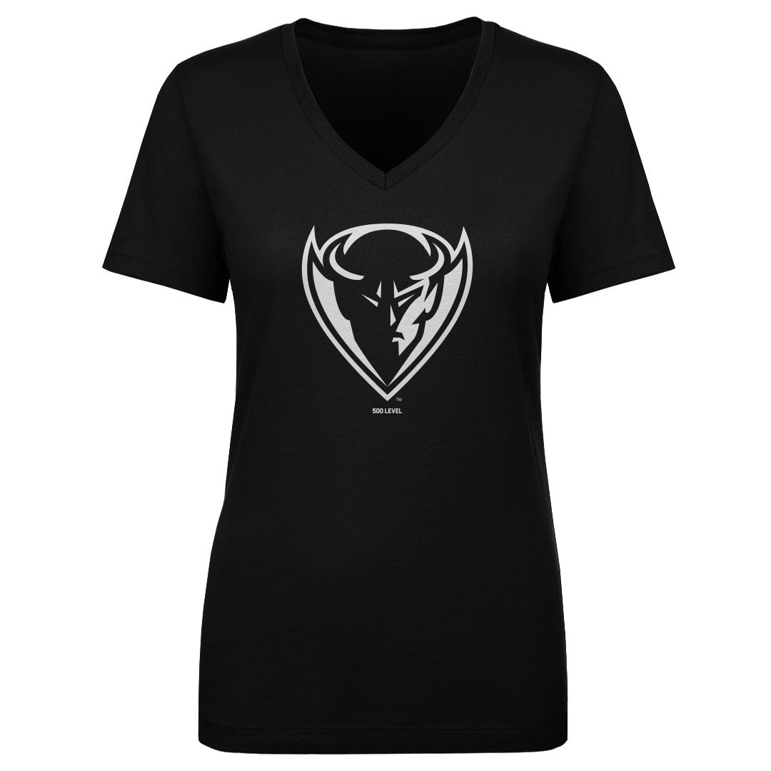 DePaul Blue Demons Women's V-Neck T-Shirt | 500 LEVEL