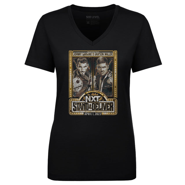 NXT Stand & Deliver Women's V-Neck T-Shirt | 500 LEVEL