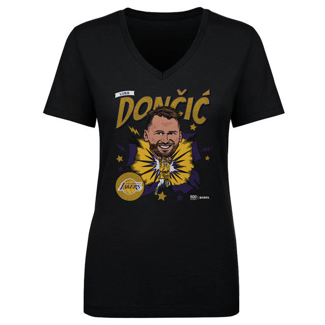 Luka Doncic Women's V-Neck T-Shirt | 500 LEVEL