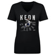 Keon Coleman Women's V-Neck T-Shirt | 500 LEVEL