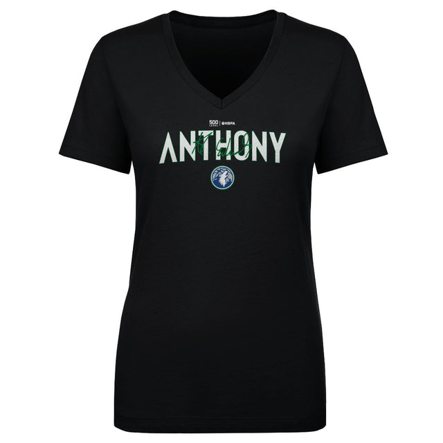 Anthony Edwards Women's V-Neck T-Shirt | 500 LEVEL