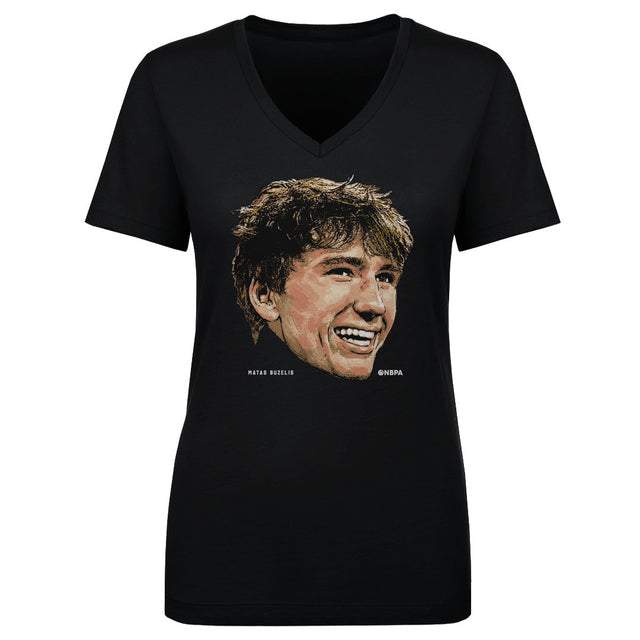 Matas Buzelis Women's V-Neck T-Shirt | 500 LEVEL
