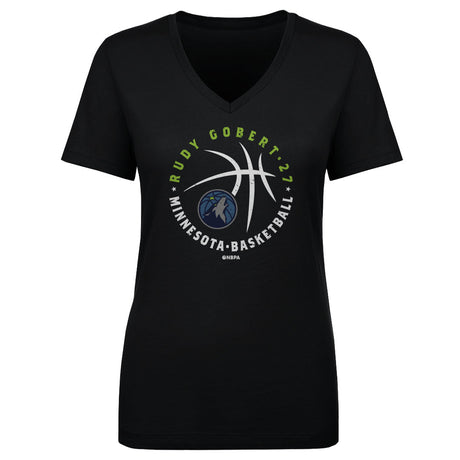 Rudy Gobert Women's V-Neck T-Shirt | 500 LEVEL