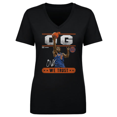 OG Anunoby Women's V-Neck T-Shirt | 500 LEVEL