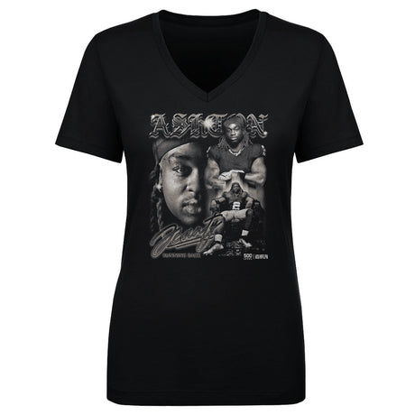Ashton Jeanty Women's V-Neck T-Shirt | 500 LEVEL