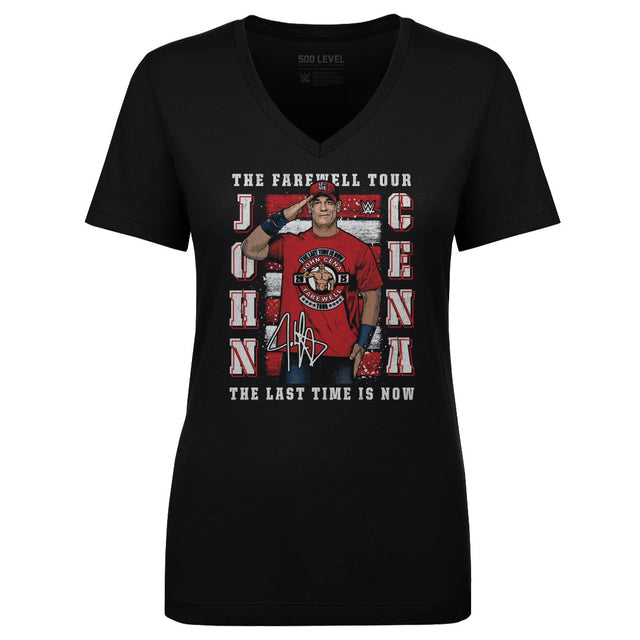 John Cena Women's V-Neck T-Shirt | 500 LEVEL