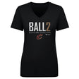 Lonzo Ball Women's V-Neck T-Shirt | 500 LEVEL