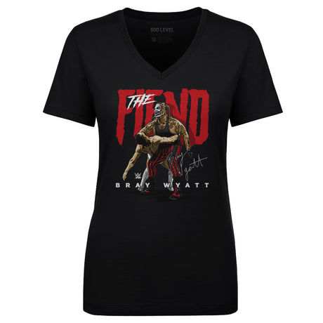Bray Wyatt Women's V-Neck T-Shirt | 500 LEVEL